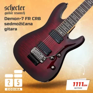 Schecter Demon-7 FR CRB sedmožičana gitara