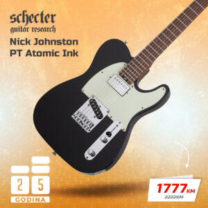 Schecter Nick Johnston PT Atomic Ink gitara