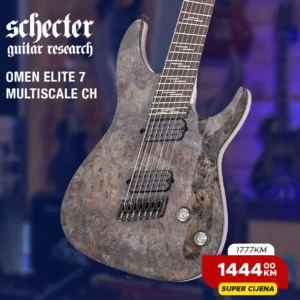 Schecter OMEN ELITE 7 MultiScale CH sedmožičana gitara