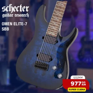 Schecter Omen Elite-7 SBB električna gitara
