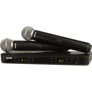 Shure BLX288/SM58 dupli vokalni daljinac mikrofon