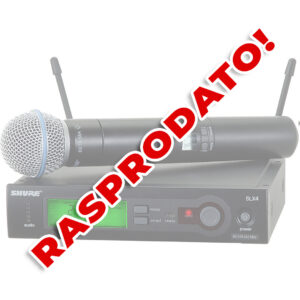 Shure SLX24E/Beta58A mikrofon daljinac