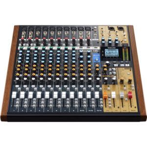 TASCAM Model 16, hibridni mikser, SD snimač, USB audio interfejs, analogna mikseta, multitrack rekorder, Tascam mixer. Prodaja u Artist d.o.o. prodavnicama Banja Luka, Sarajevo.