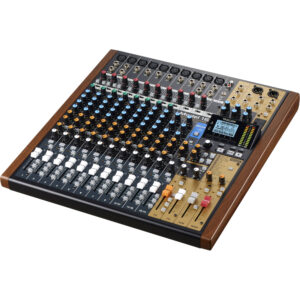 TASCAM Model 16, hibridni mikser, SD snimač, USB audio interfejs, analogna mikseta, multitrack rekorder, Tascam mixer. Prodaja u Artist d.o.o. prodavnicama Banja Luka, Sarajevo.