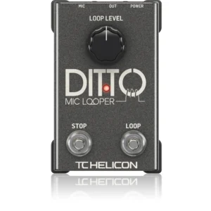 TC Helicon DITTO MIC LOOPER pedala