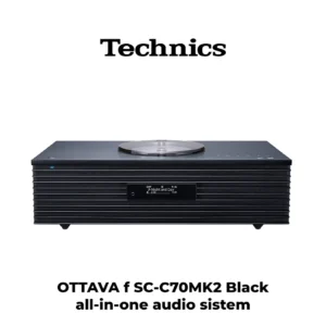 Technics OTTAVA f SC-C70MK2 Black all-in-one audio sistem
