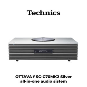 Technics OTTAVA f SC-C70MK2 Silver all-in-one audio sistem