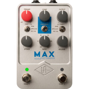 Universal Audio MAX PREAMP & DUAL COMRESSOR UAFX pedala