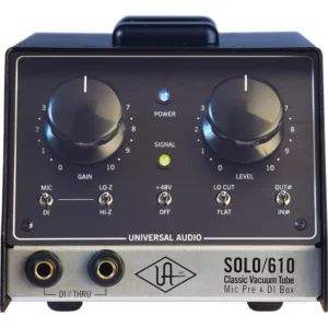Universal Audio SOLO/610 Classic Tube Preamp & DI Box