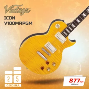 Vintage ICON V100MRPGM električna gitara