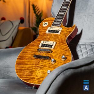 Vintage ReIssued V100AFD Flamed Amber gitara