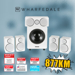 Wharfedale DX-2 HCP White surround 5.1 HiFi sistem
