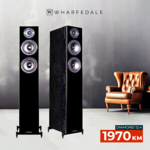 Wharfedale Diamond 12.4 Black Oak zvučnici (par)