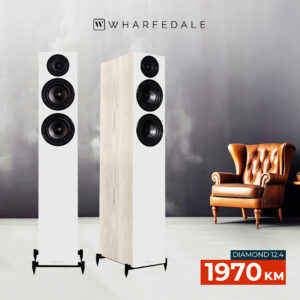 Wharfedale Diamond 12.4 Light Oak zvučnici (par)