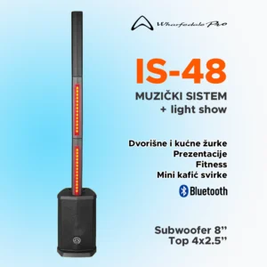 Wharfedale Pro IS-48 aktivni muzički sistem + torba