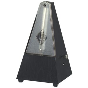 Wittner Pyramid metronome with bell Black