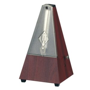 Wittner Pyramid metronome with bell mahogany