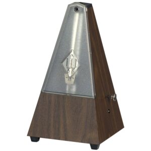 Wittner Pyramid metronome with bell Walnut