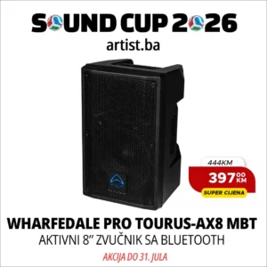Sound Cup 2026: Wharfedale Pro Tourus-AX8 MBT aktivna zvučna kutija