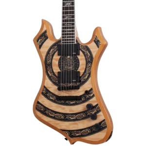 Wylde Audio NOMAD Norse Dragon RawTop gitara
