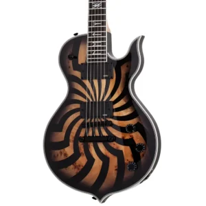 Wylde Audio Odin Grail Buzzsaw Charcoal Burst gitara
