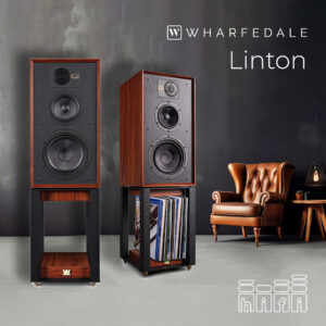 Wharfedale LINTON Heritage Mahogany sa stalcima (par)