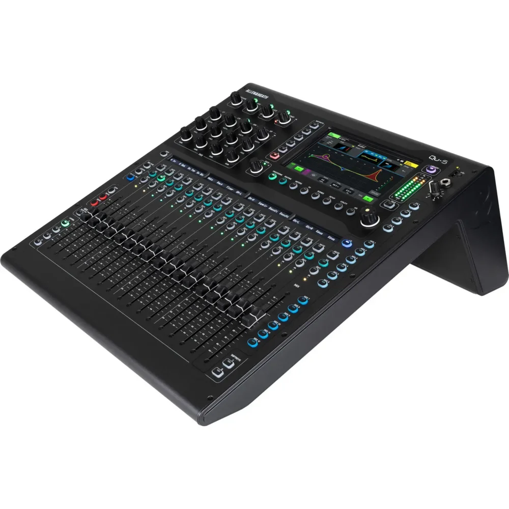 Allen & Heath Qu-5 digitalni mikser sa 96kHz DSP, USB/SD snimanjem i SLink povezivanjem. Prodaja Artist d.o.o. Banja Luka, Sarajevo, Doboj