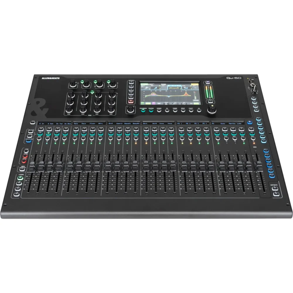 Allen & Heath Qu-6D digitalni mikser sa 96kHz DSP jezgrom i Dante mrežnim interfejsom. Profesionalno rješenje za miks i integraciju. Prodaja Artist d.o.o. Banja Luka, Sarajevo, Doboj
