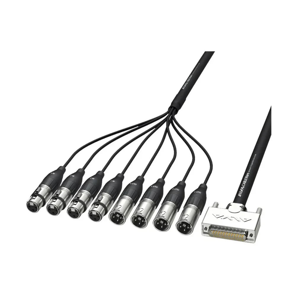 ALVA Digital Breakout-Cable Pro-Series 5m AES/EBU, D-sub 25 na 4 XLR muški i 4 XLR ženski - Prodaja Artist d.o.o. Banja Luka, Sarajevo