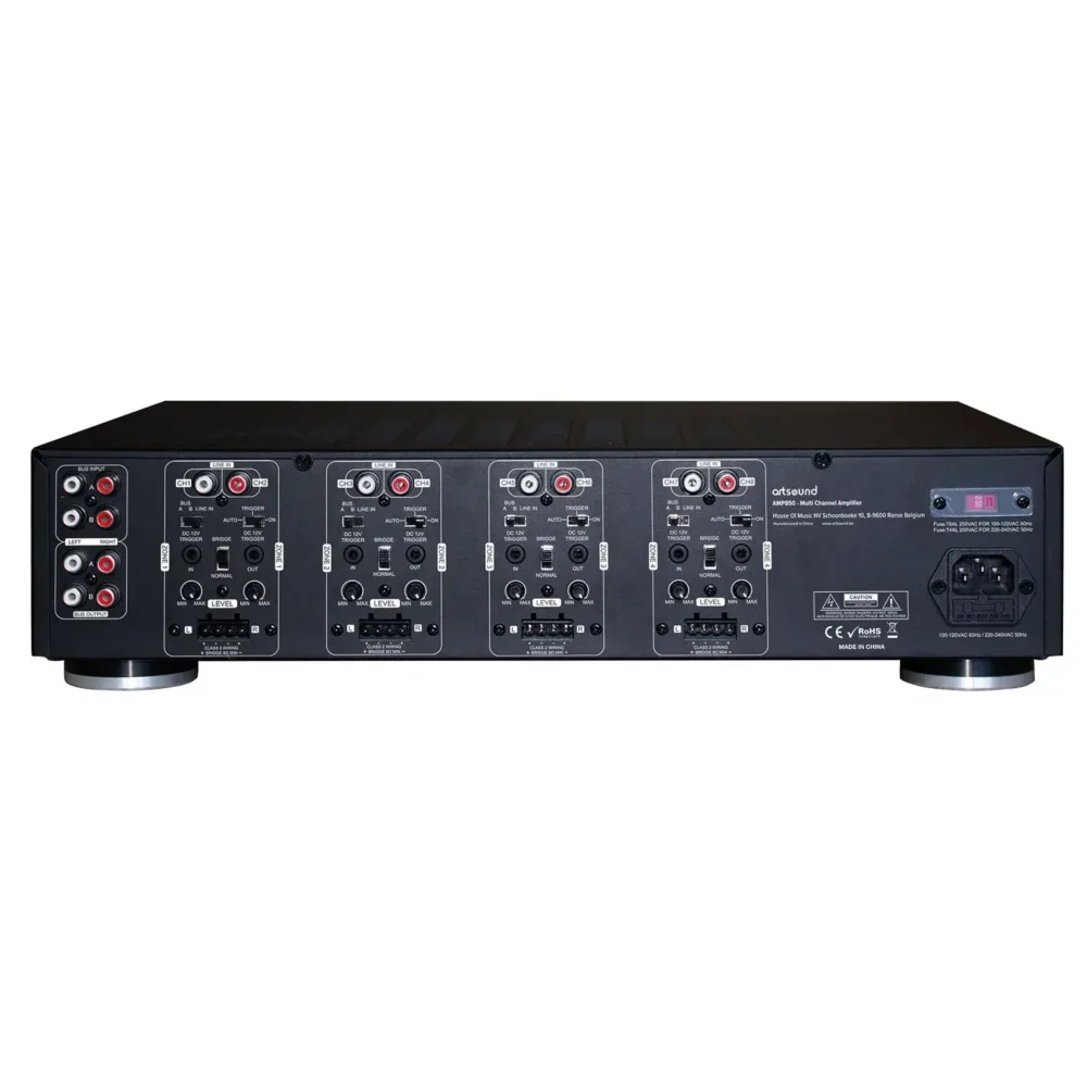 Art Sound AMP850 višekanalno pojačalo 8x50W za multiroom audio sisteme - Prodaja Artist d.o.o. Banja Luka, Sarajevo