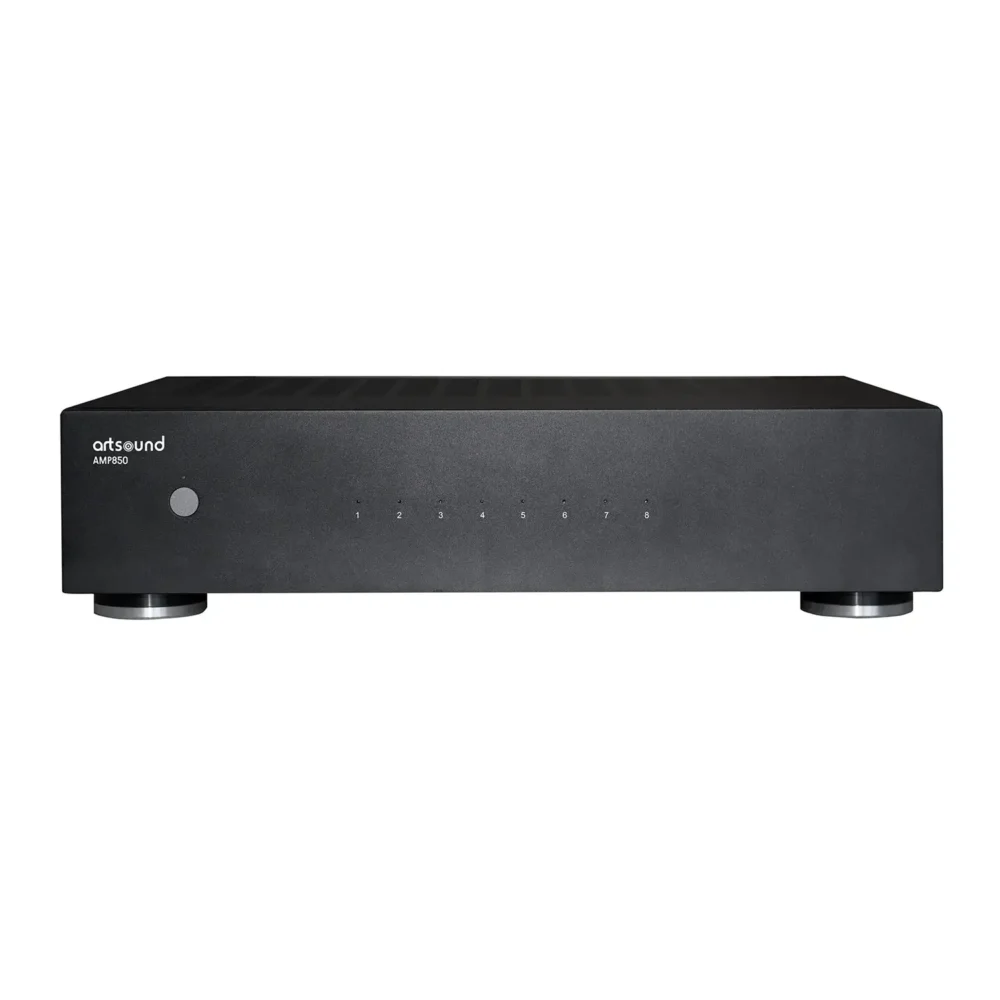 Art Sound AMP850 višekanalno pojačalo 8x50W za multiroom audio sisteme - Prodaja Artist d.o.o. Banja Luka, Sarajevo