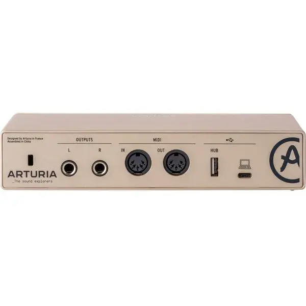Arturia MiniFuse 2 prenosivi USB audio interfejs sa 2 ulaza i 2 izlaza, USB Type-C povezivanje, phantom napajanje, MIDI I/O, idealan za muzičku produkciju i podkast, Prodaja Artist d.o.o. Banja Luka, Sarajevo