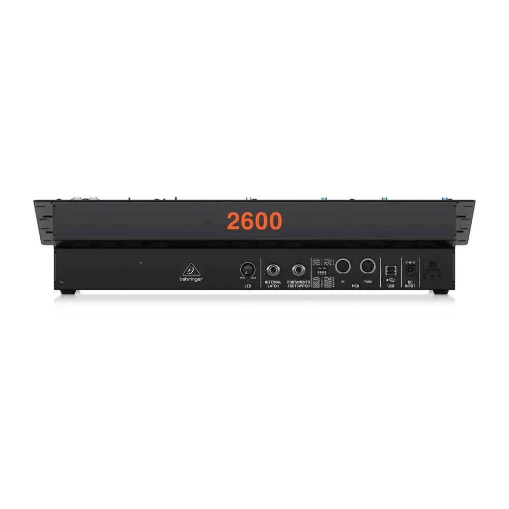 Behringer 2600 analogni semimodularni sintisajzer sa 3 VCO, patch sekcijom i rack kućištem. Prodaja Artist d.o.o. Banja Luka, Sarajevo, Doboj