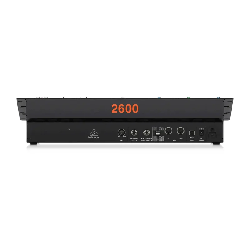 Behringer 2600 analogni semimodularni sintisajzer sa 3 VCO, patch sekcijom i rack kućištem. Prodaja Artist d.o.o. Banja Luka, Sarajevo, Doboj