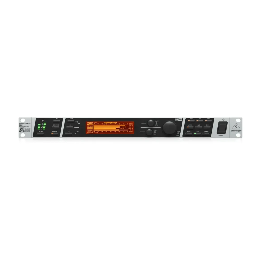 Behringer DEQ2496 Ultracurve Pro mastering procesor s EQ-om, analizatorom i digitalnim ulazima/izlazima. Prodaja Artist d.o.o. Banja Luka, Sarajevo, Doboj