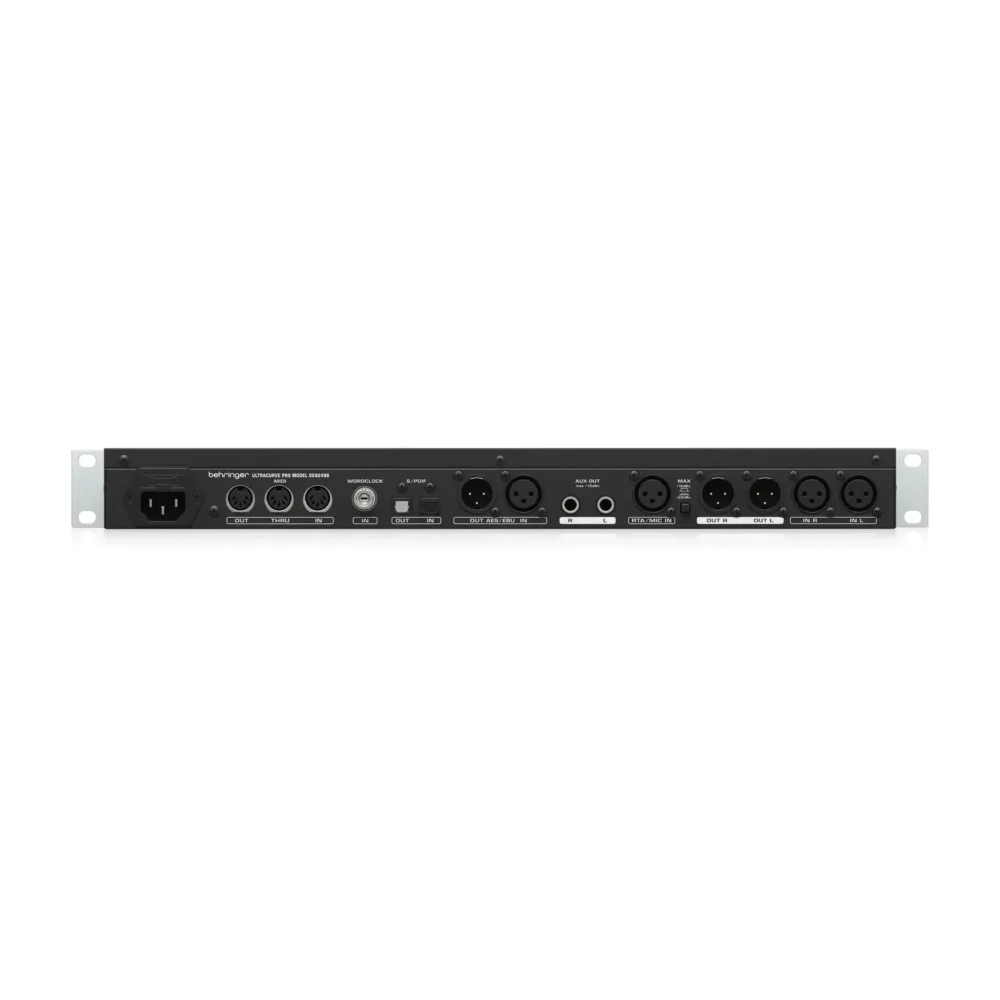 Behringer DEQ2496 Ultracurve Pro mastering procesor s EQ-om, analizatorom i digitalnim ulazima/izlazima. Prodaja Artist d.o.o. Banja Luka, Sarajevo, Doboj