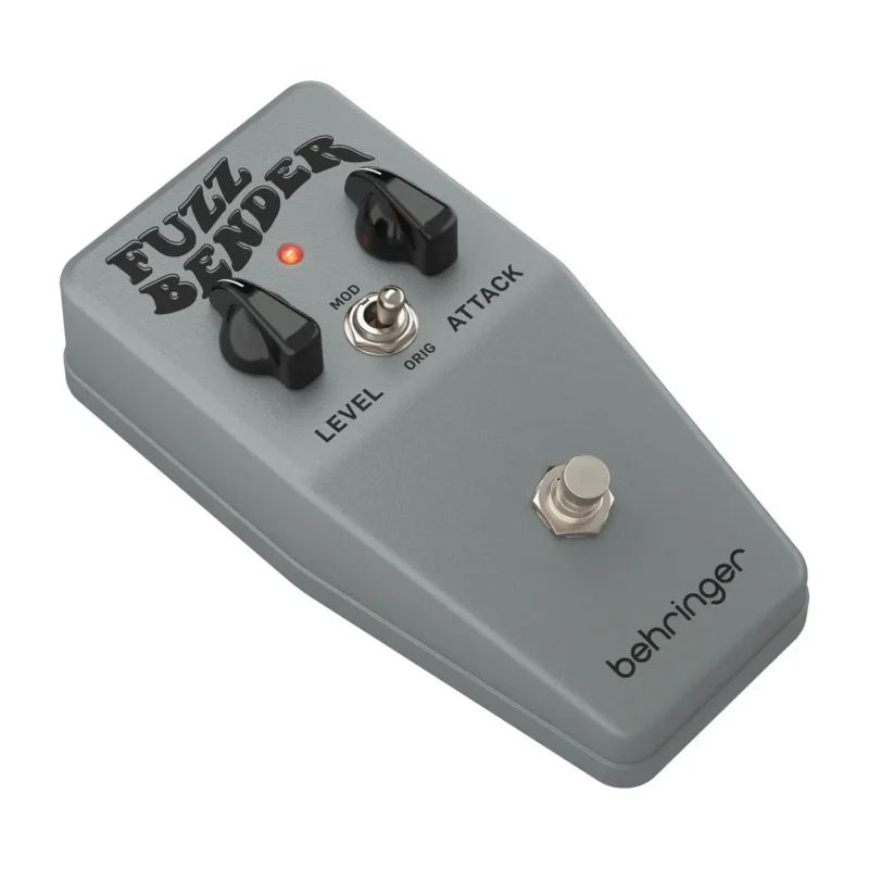 Behringer Fuzz Bender fuzz pedala sa retro dizajnom i Bias prekidačem za vintage rock ton. Prodaja Artist d.o.o. Banja Luka, Sarajevo, Doboj