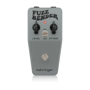 Behringer Fuzz Bender fuzz pedala sa retro dizajnom i Bias prekidačem za vintage rock ton. Prodaja Artist d.o.o. Banja Luka, Sarajevo, Doboj