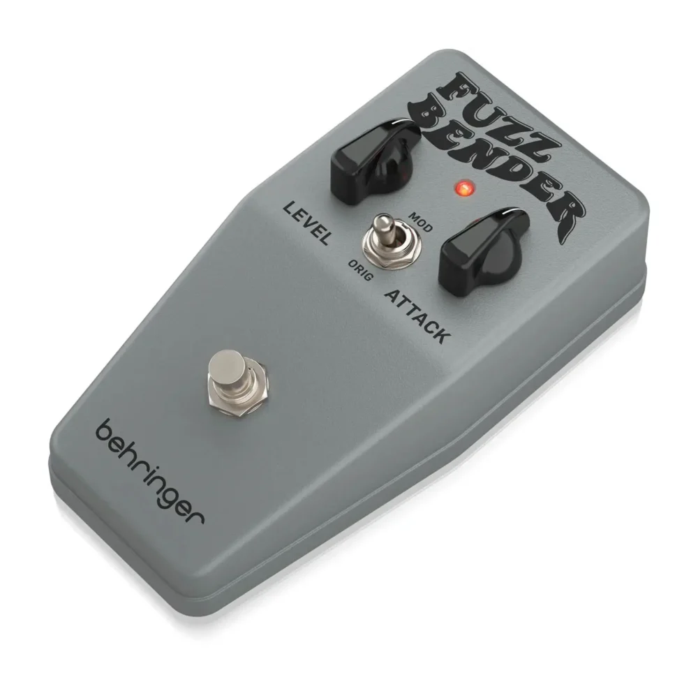 Behringer Fuzz Bender fuzz pedala sa retro dizajnom i Bias prekidačem za vintage rock ton. Prodaja Artist d.o.o. Banja Luka, Sarajevo, Doboj