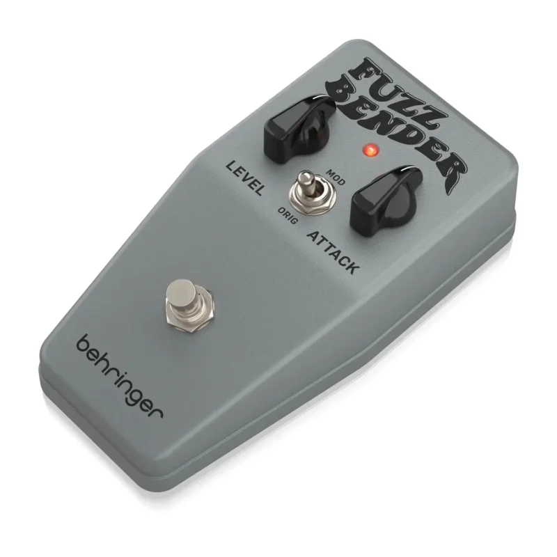 Behringer Fuzz Bender fuzz pedala sa retro dizajnom i Bias prekidačem za vintage rock ton. Prodaja Artist d.o.o. Banja Luka, Sarajevo, Doboj