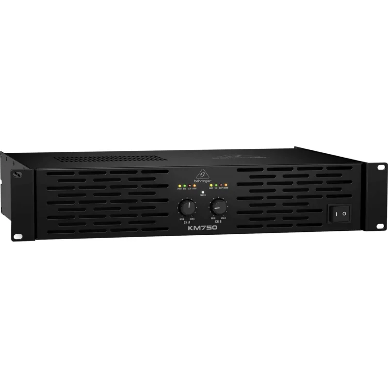 Behringer KM750 stereo pojačalo 2x400W sa ATR tehnologijom i speakON konektorima. Prodaja Artist d.o.o. Banja Luka, Sarajevo, Doboj