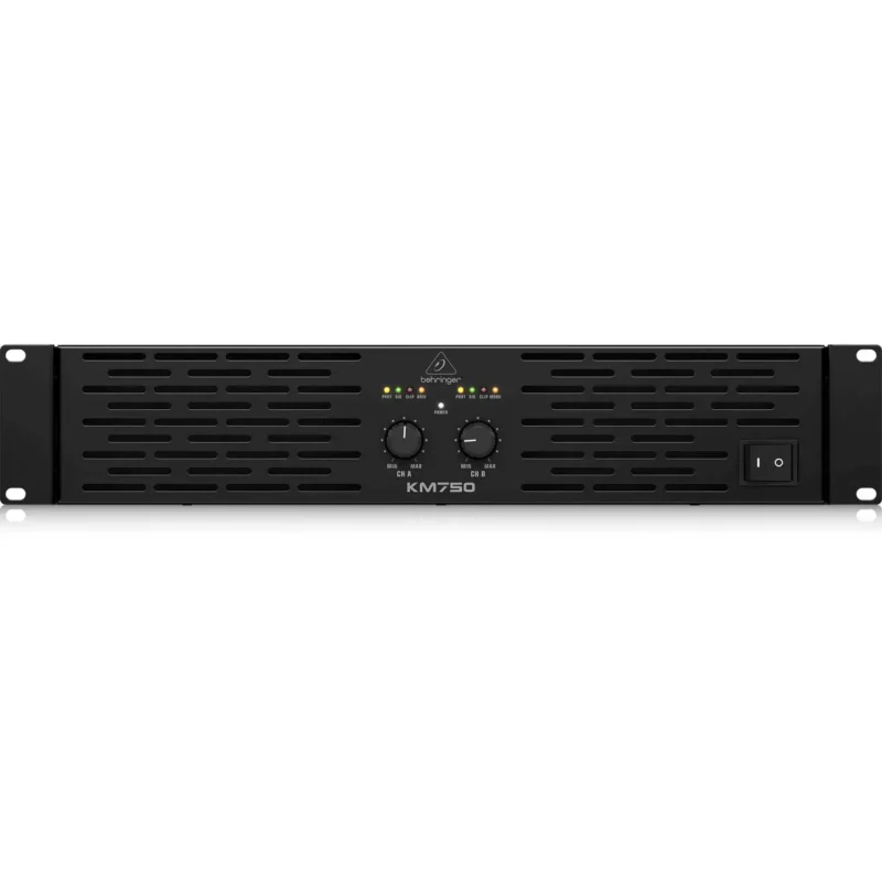 Behringer KM750 stereo pojačalo 2x400W sa ATR tehnologijom i speakON konektorima. Prodaja Artist d.o.o. Banja Luka, Sarajevo, Doboj