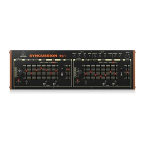 Behringer SYNCUSSION SY-1 analogni perkusivni sintisajzer s dvokanalnim dizajnom i Eurorack kompatibilnošću. Prodaja Artist d.o.o. Banja Luka, Sarajevo, Doboj.