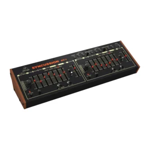 Behringer SYNCUSSION SY-1 analogni perkusivni sintisajzer s dvokanalnim dizajnom i Eurorack kompatibilnošću. Prodaja Artist d.o.o. Banja Luka, Sarajevo, Doboj.