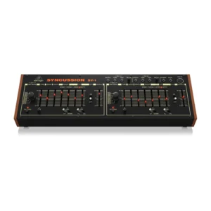 Behringer SYNCUSSION SY-1 analogni perkusivni sintisajzer s dvokanalnim dizajnom i Eurorack kompatibilnošću. Prodaja Artist d.o.o. Banja Luka, Sarajevo, Doboj.