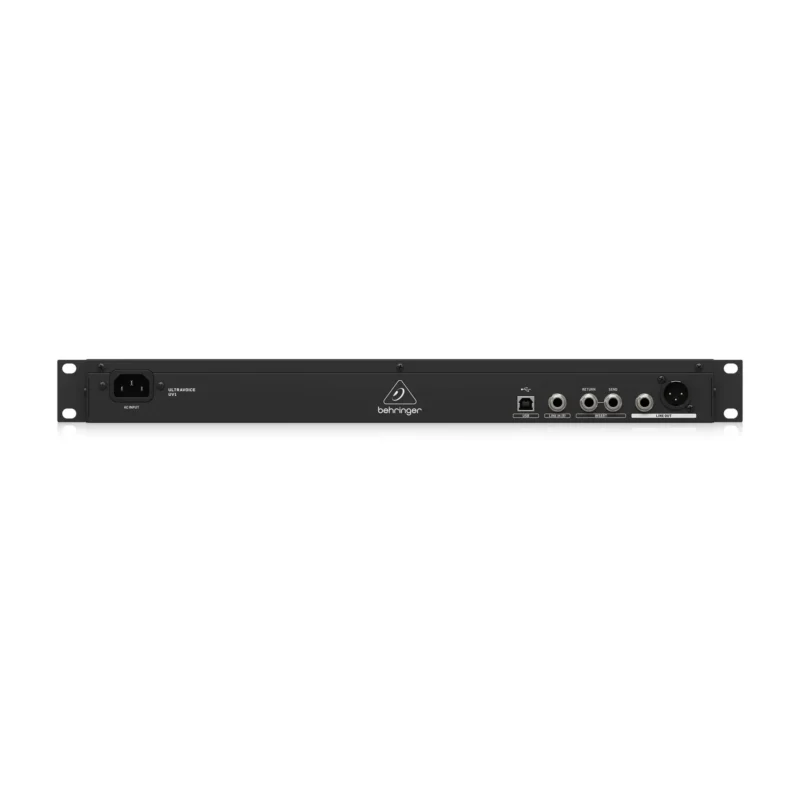 Behringer ULTRAVOICE UV1 kanalni strip sa mikrofonskim pretpojačalom i USB audio interfejsom, crno-crvena boja. Prodaja Artist d.o.o. Banja Luka, Sarajevo