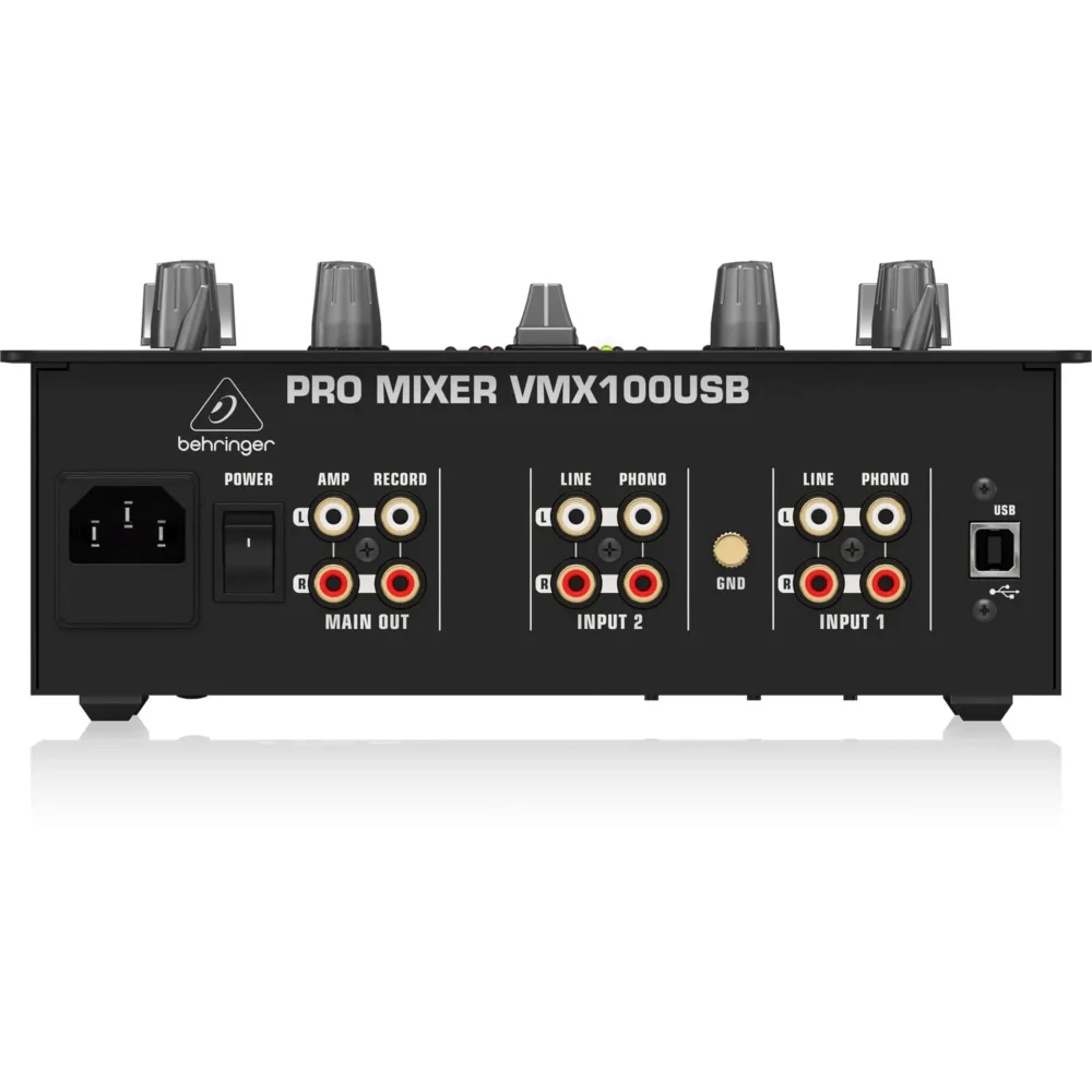 Behringer VMX100USB DJ mikser sa USB interfejsom, BPM brojačem i VCA kontrolom - Prodaja Artist d.o.o. Banja Luka, Sarajevo