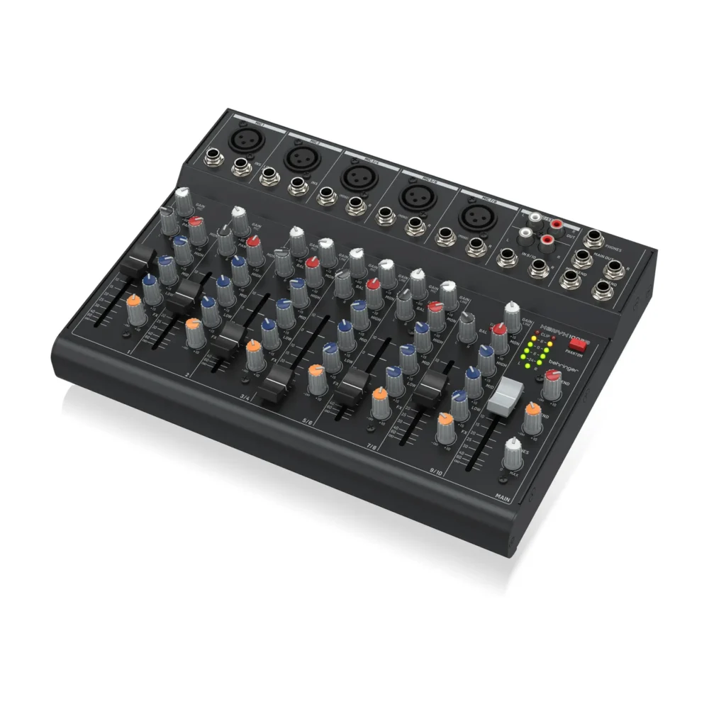 Behringer XENYX 1003B analogni mikser sa baterijskim napajanjem za streaming i snimanje - Prodaja Artist d.o.o. Banja Luka, Sarajevo