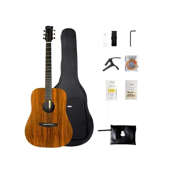 Enya ED-X1 akustična dreadnought gitara od HPL KOA materijala sa dodacima. Prodaja Artist d.o.o. Banja Luka, Sarajevo, Doboj