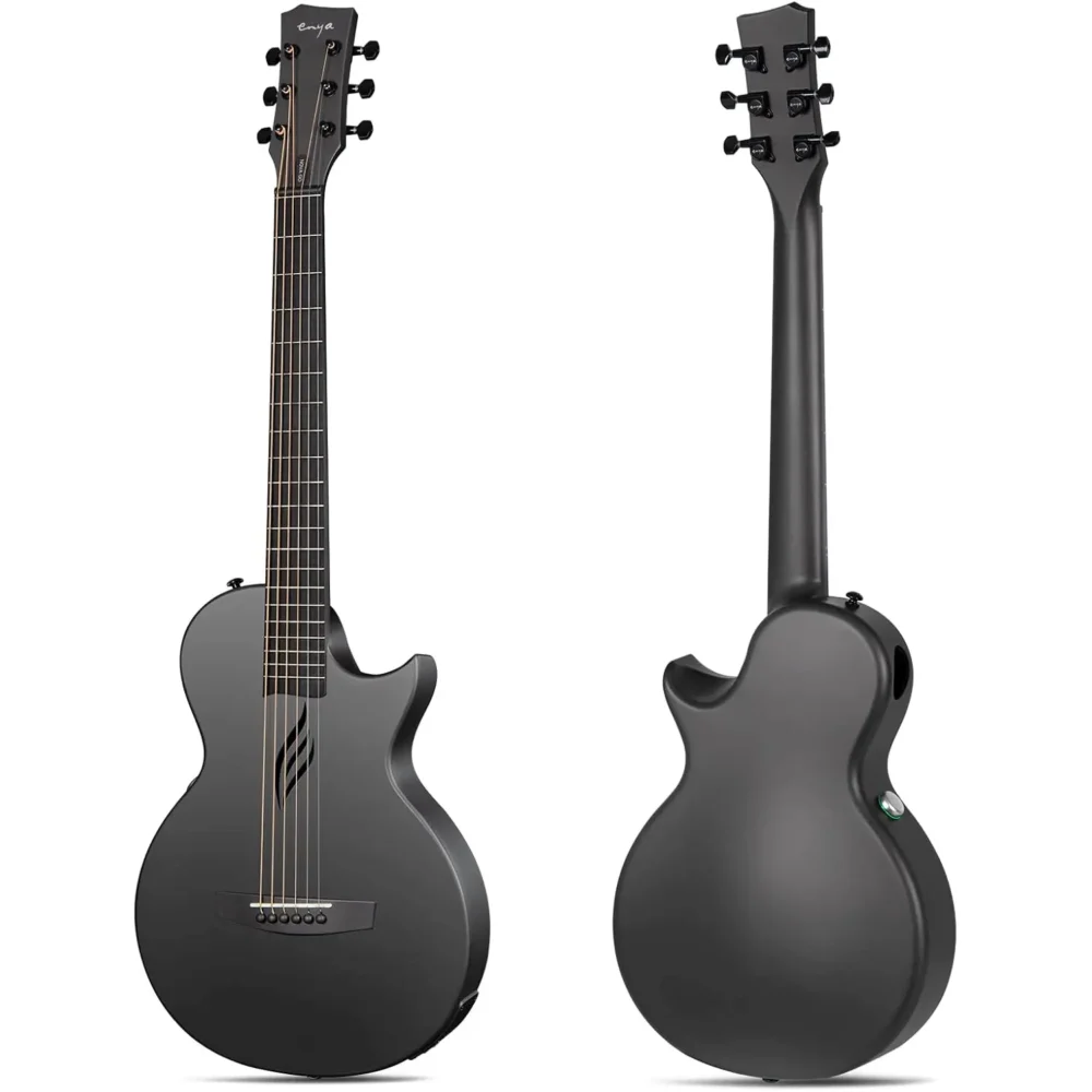 Enya Nova Go SP1 crna ozvučena gitara od karbonskih vlakana sa SP1 sistemom i kompaktnim dizajnom. Prodaja Artist d.o.o. Banja Luka, Sarajevo, Doboj
